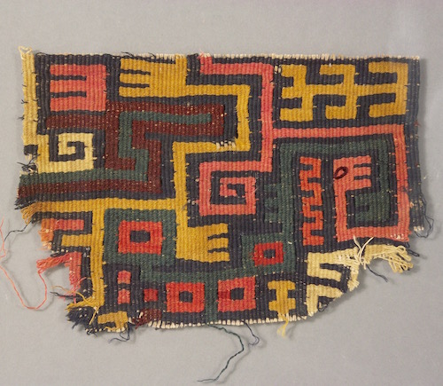 Pre-Columbian <br/>textile fragment <br/> c.1000-1400 A.D by 
